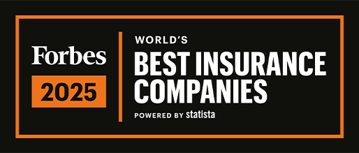 WORLD'S BEST INSURANCE COMPANIES Forbes 2025 POWERED BY STATISTA